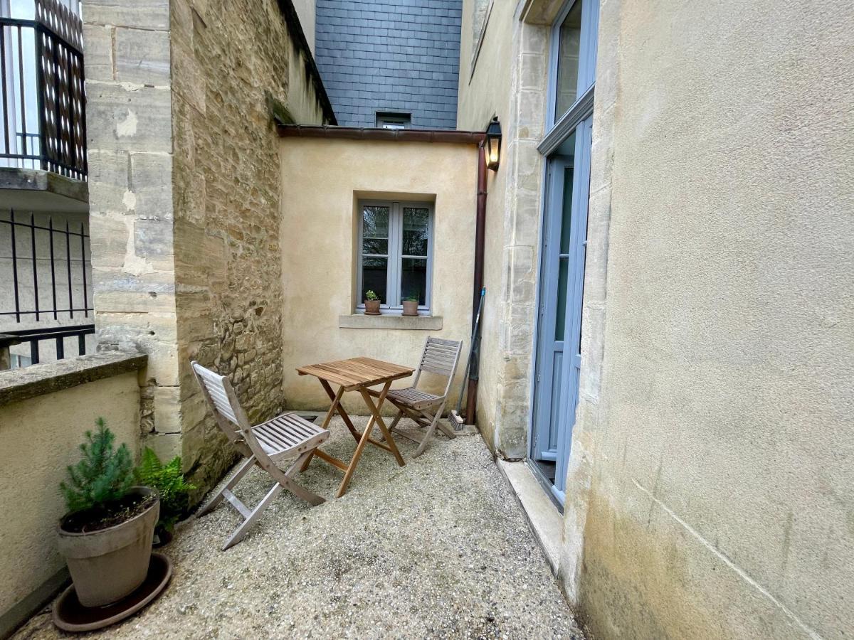 Ferienwohnung Le Petit Malo Bayeux Exterior foto